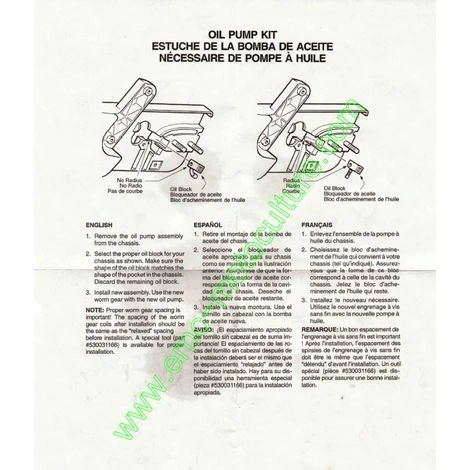 Bon marché 🌟 MCCULLOCH 530071259 - Pompe à Huile Pour Tronconneuse Mac Culloch Partner Poulan Jonsered ✔️ 2 Bon marché 🌟 MCCULLOCH 530071259 - Pompe à Huile Pour Tronconneuse Mac Culloch Partner Poulan Jonsered ✔️ – Image 2