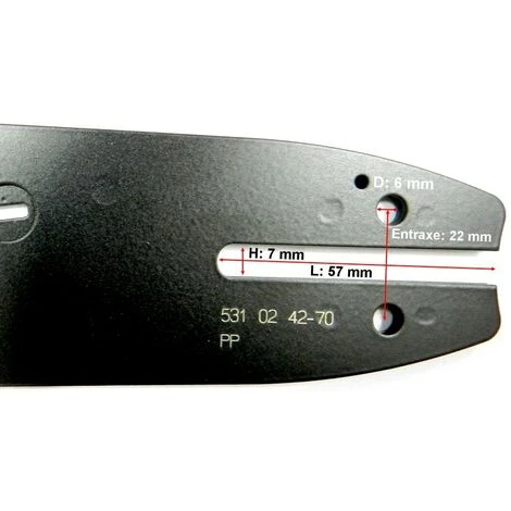 Offres ❤️ MCCULLOCH Guide Tronconneuse Mc Culloch 40 Cm 3/8LP 050 55 Dents ❤️ 4 Offres ❤️ MCCULLOCH Guide Tronconneuse Mc Culloch 40 Cm 3/8LP 050 55 Dents ❤️ – Image 4