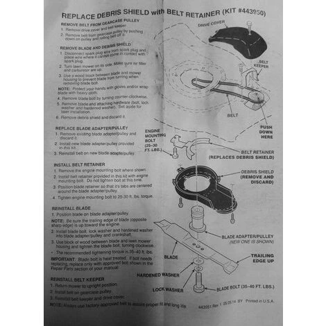 Nouveau ❤️ MCCULLOCH Support De Lame Tondeuse Mc Culloch ✨ 3 Nouveau ❤️ MCCULLOCH Support De Lame Tondeuse Mc Culloch ✨ – Image 3