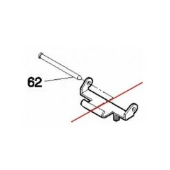 De gros ❤️ MCCULLOCH Axe De Trappe Latérale Tondeuse Mc Culloch ⌛