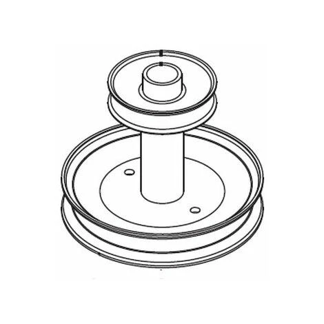 Tout neuf ✔️ MCCULLOCH Poulie Double Autoportée Mc Culloch / Husqvarna 🌟 2 Tout neuf ✔️ MCCULLOCH Poulie Double Autoportée Mc Culloch / Husqvarna 🌟 – Image 2