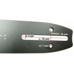 Grosses soldes 🛒 MCCULLOCH Guide Chaine Mc Culloch / Poulan / Partner 45 Cm 3/8LP 050 62 Dents ✨ -MCCULLOCH Soldes 11014552 3