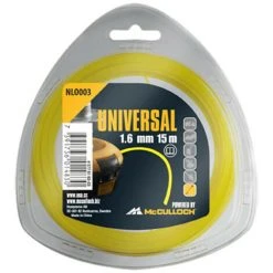 Meilleure vente 🛒 MCCULLOCH Fil De Coupe-herbe En Nylon 1.6mm X 15m NLO003 ✨