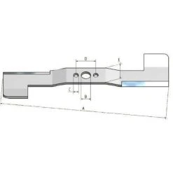 Offres ✔️ MCCULLOCH 580258402 - Lame Mulching 53cm Pour Tondeuse Mc Culloch 😀 -MCCULLOCH Soldes 55053347 4